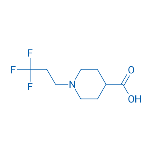1-(3,3,3-Trifluoropropyl)piperidine-4-carboxylic acid 100mg
