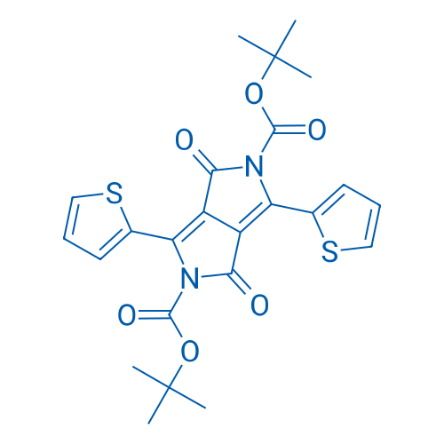Di-tert-butyl 1,4-dioxo-3,6-di(thiophen-2-yl)pyrrolo[3,4-c]pyrrole-2,5(1H,4H)-dicarboxylate 100mg