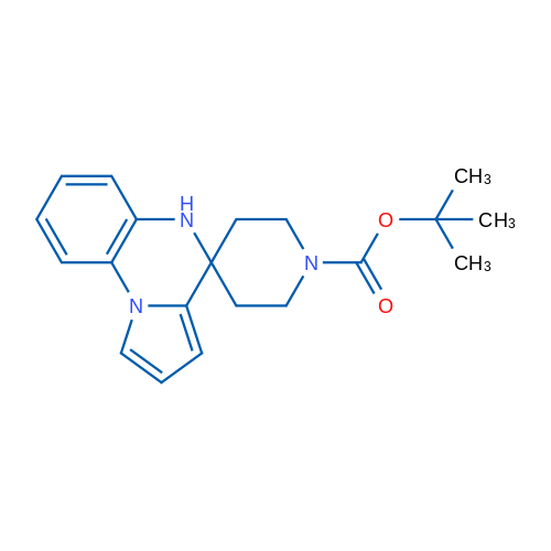 tert-Butyl 5'H-spiro[piperidine-4,4'-pyrrolo[1,2-a]quinoxaline]-1-carboxylate 1g