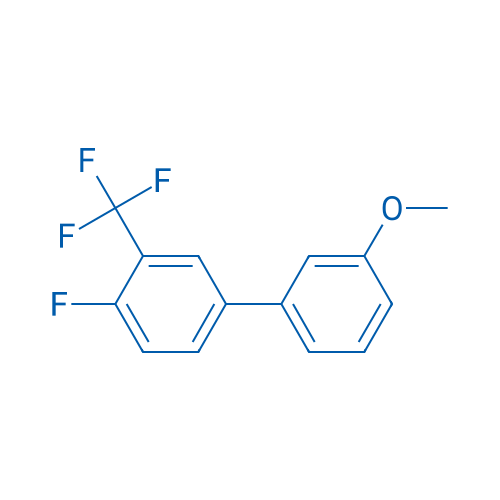 4-Fluoro-3'-methoxy-3-trifluoromethyl-biphenyl 1g