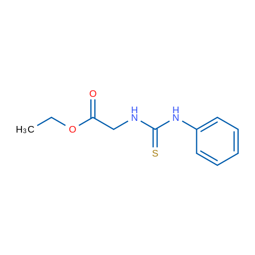 Ethyl 2-(3-phenylthioureido)acetate 5g