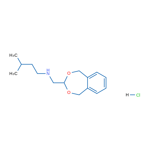 N-((1,5-Dihydrobenzo[e][1,3]dioxepin-3-yl)methyl)-3-methylbutan-1-amine hydrochloride 5g
