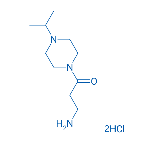 3-Amino-1-(4-isopropylpiperazin-1-yl)propan-1-one dihydrochloride 1g