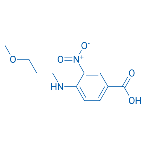 4-((3-Methoxypropyl)amino)-3-nitrobenzoic acid 1g