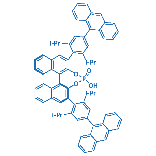 (11bS)-2,6-Bis(4-(anthracen-9-yl)-2,6-diisopropylphenyl)-4-hydroxydinaphtho[2,1-d:1',2'-f][1,3,2]dioxaphosphepine 4-oxide 250mg