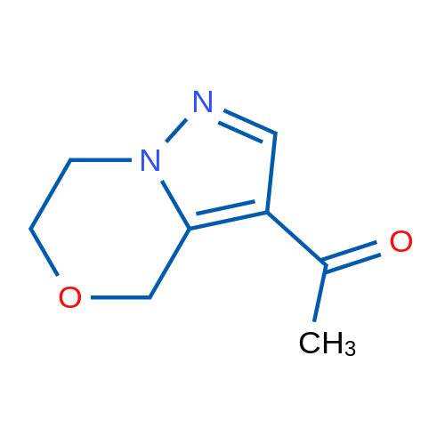 1-(6,7-Dihydro-4H-pyrazolo[5,1-c][1,4]oxazin-3-yl)ethanone 1g