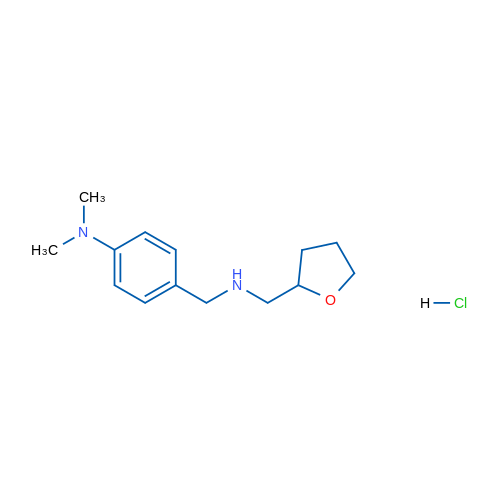 N,N-Dimethyl-4-((((tetrahydrofuran-2-yl)methyl)amino)methyl)aniline hydrochloride 1g
