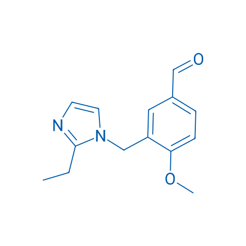 3-((2-Ethyl-1H-imidazol-1-yl)methyl)-4-methoxybenzaldehyde 1g