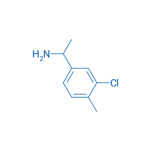 1-(3-Chloro-4-methylphenyl)ethan-1-amine 100mg