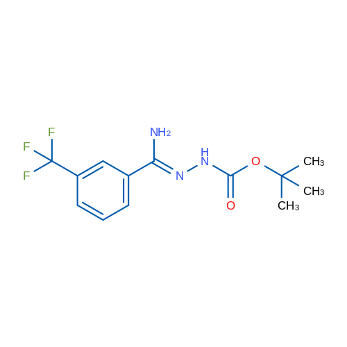 N'-[(1Z)-Amino[3-(trifluoromethyl)phenyl]methylidene](tert-butoxy)carbohydrazide 1g