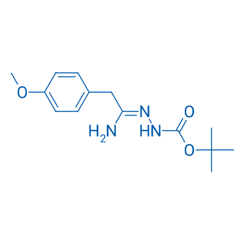 N'-[(1Z)-1-Amino-2-(4-methoxyphenyl)ethylidene](tert-butoxy)carbohydrazide 1g