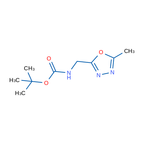 tert-Butyl ((5-methyl-1,3,4-oxadiazol-2-yl)methyl)carbamate 5g