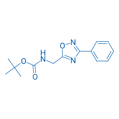 tert-Butyl N-[(3-phenyl-1,2,4-oxadiazol-5-yl)methyl]carbamate 1g