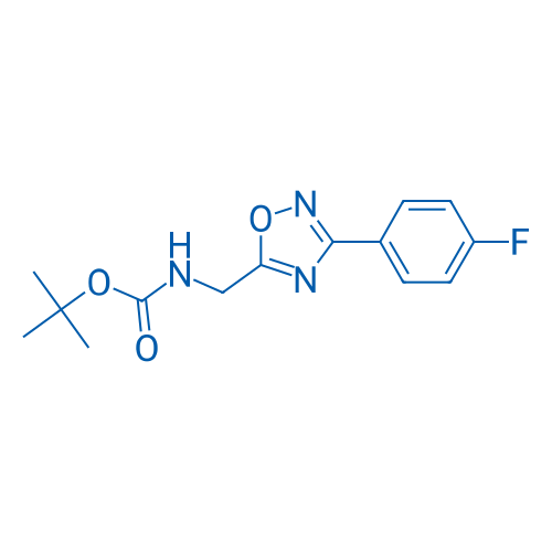 tert-Butyl N-{[3-(4-fluorophenyl)-1,2,4-oxadiazol-5-yl]methyl}carbamate 5g