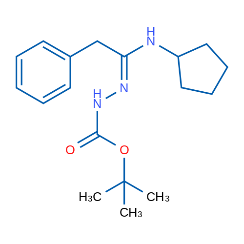 N'-[(1E)-1-(Cyclopentylamino)-2-phenylethylidene](tert-butoxy)carbohydrazide 1g