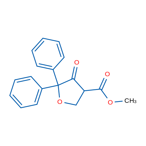 Methyl 4-oxo-5,5-diphenyltetrahydrofuran-3-carboxylate 1g