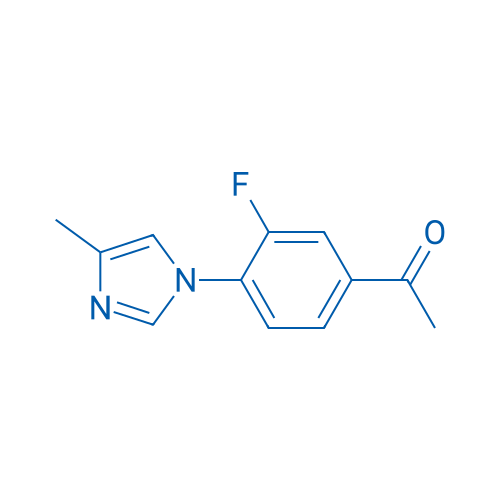 1-(3-Fluoro-4-(4-methyl-1H-imidazol-1-yl)phenyl)ethanone 1g