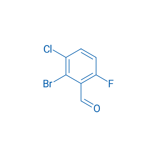 2-Bromo-3-chloro-6-fluorobenzaldehyde 25g