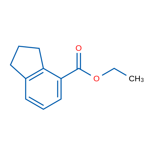 Ethyl 2,3-dihydro-1H-indene-4-carboxylate 1g