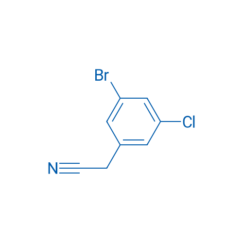 2-(3-Bromo-5-chlorophenyl)acetonitrile 250mg
