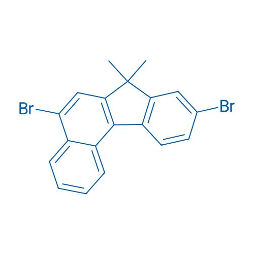 5,9-Dibromo-7,7-dimethyl-7H-benzo[c]fluorene 1g