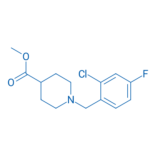 Methyl 1-(2-chloro-4-fluorobenzyl)piperidine-4-carboxylate 1g