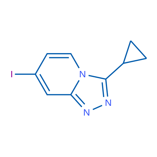 3-Cyclopropyl-7-iodo-[1,2,4]triazolo[4,3-a]pyridine 1g