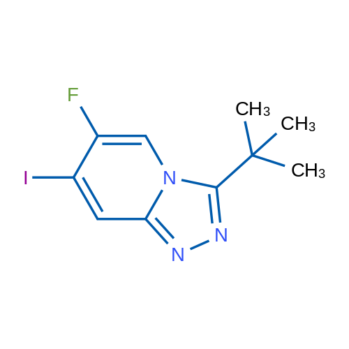 3-(tert-Butyl)-6-fluoro-7-iodo-[1,2,4]triazolo[4,3-a]pyridine 1g