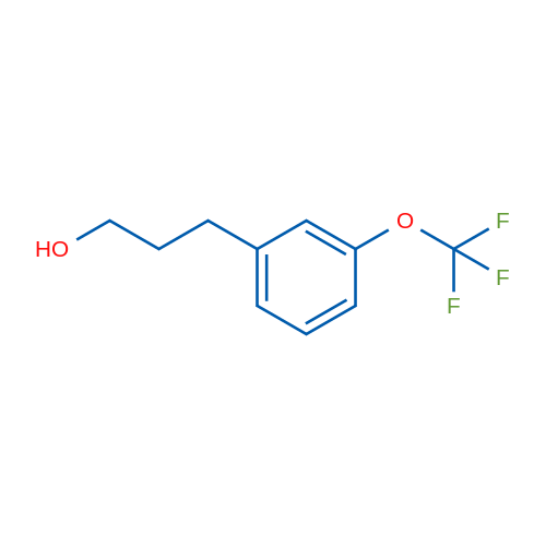 3-(3-(Trifluoromethoxy)phenyl)propan-1-ol 250mg