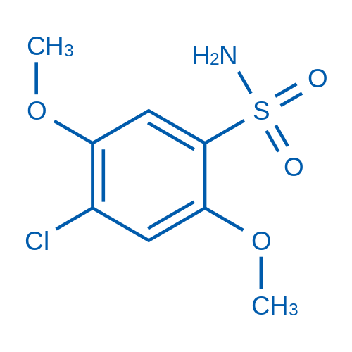 4-Chloro-2,5-dimethoxybenzenesulfonamide 1g