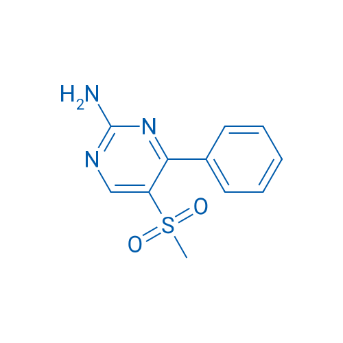 5-(Methylsulfonyl)-4-phenylpyrimidin-2-amine 1g