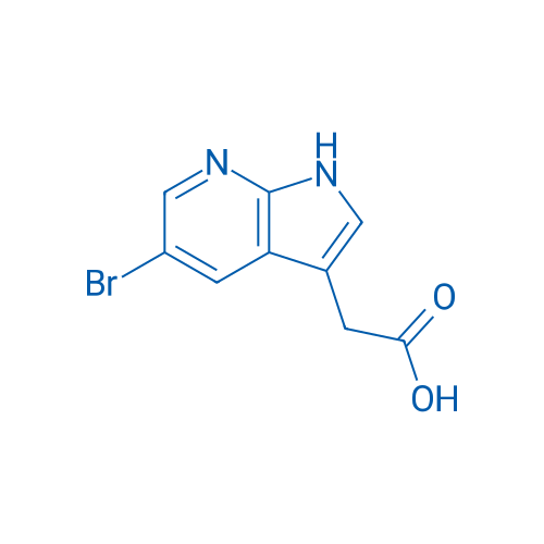 2-(5-Bromo-1H-pyrrolo[2,3-b]pyridin-3-yl)acetic acid 100mg