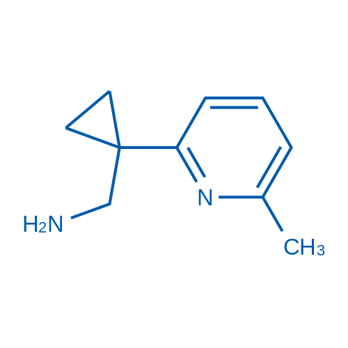 (1-(6-Methylpyridin-2-yl)cyclopropyl)methanamine 1g