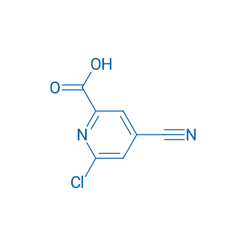 6-Chloro-4-cyanopicolinic acid 1g