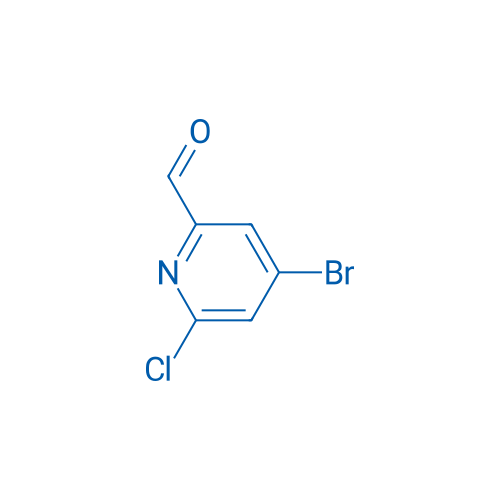 4-Bromo-6-chloropicolinaldehyde 250mg