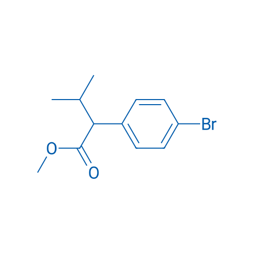Methyl 2-(4-bromophenyl)-3-methylbutanoate 250mg