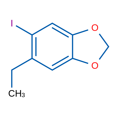 5-Ethyl-6-iodobenzo[d][1,3]dioxole 1g