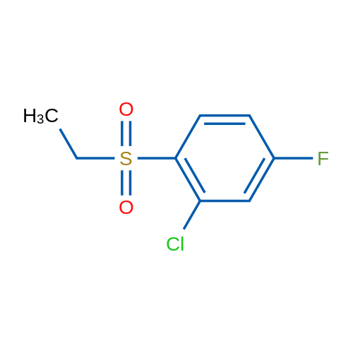 2-Chloro-1-(ethylsulfonyl)-4-fluorobenzene 1g