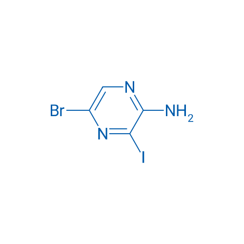 5-Bromo-3-iodopyrazin-2-amine 250mg