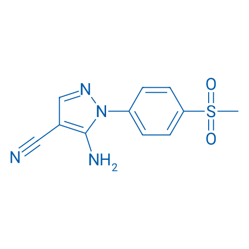 5-Amino-1-(4-(methylsulfonyl)phenyl)-1H-pyrazole-4-carbonitrile 1g