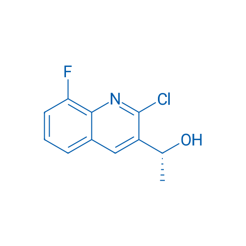 (R)-1-(2-Chloro-8-fluoroquinolin-3-yl)ethanol 250mg