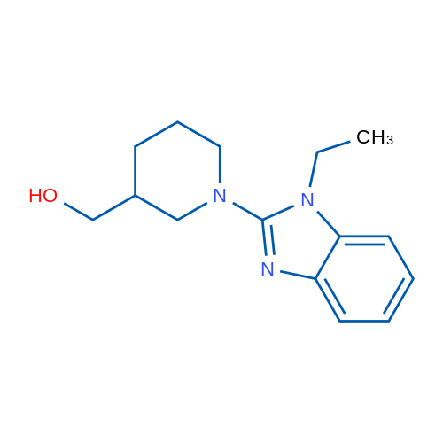 (1-(1-Ethyl-1H-benzo[d]imidazol-2-yl)piperidin-3-yl)methanol 1g