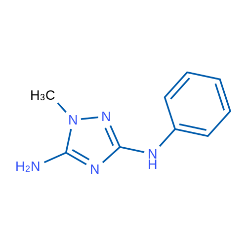 1-Methyl-N3-phenyl-1H-1,2,4-triazole-3,5-diamine 1g