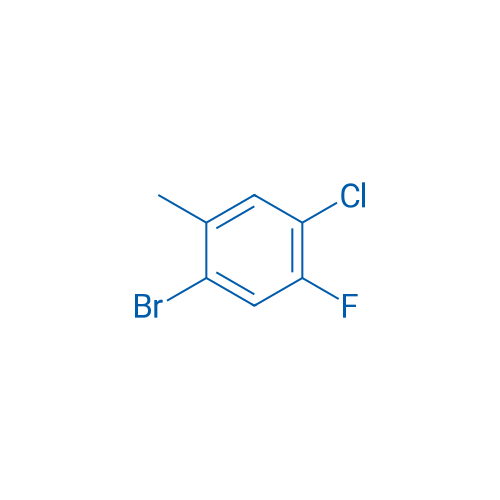 1-Bromo-4-chloro-5-fluoro-2-methylbenzene 1g