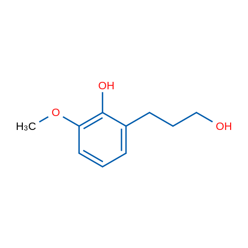 2-(3-Hydroxypropyl)-6-methoxyphenol 1g