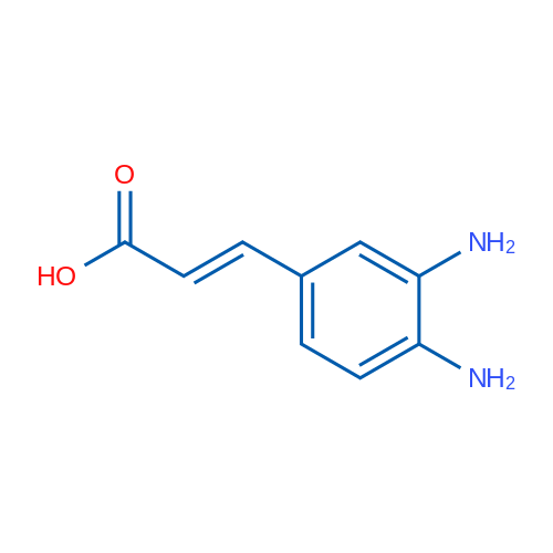 3-(3,4-Diaminophenyl)prop-2-enoic acid 1g
