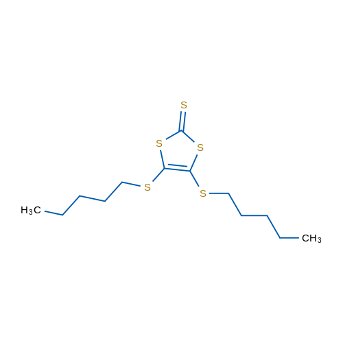 4,5-Bis(pentylthio)-1,3-dithiole-2-thione 1g