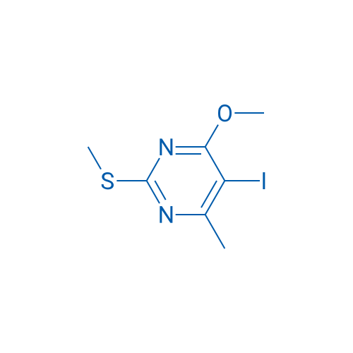 5-Iodo-4-methoxy-6-methyl-2-(methylthio)pyrimidine 1g