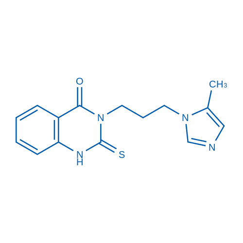 3-[3-(5-Methyl-1H-imidazol-1-yl)propyl]-2-sulfanylidene-1,2,3,4-tetrahydroquinazolin-4-one 1g
