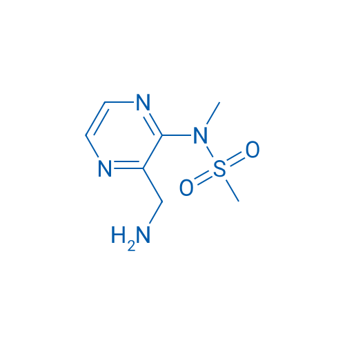 N-[3-(aminomethyl)pyrazin-2-yl]-N-methylmethanesulfonamide 100mg